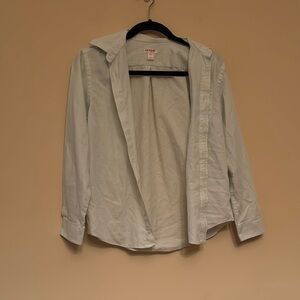 Cat & Jack Boy’s Teal Button Down Top Size Large 10-12